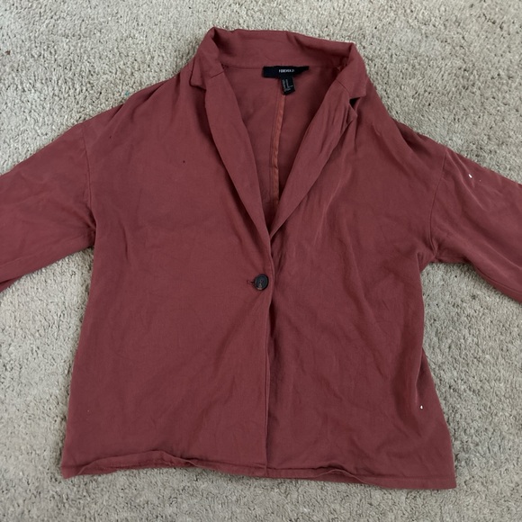 Flower Power Cardigan Jacket Blazer Hand Painted Jacket with Psychedelic Flowers - Picture 7 of 11